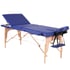 Barella pieghevole in legno Kinefis Wood Pro: tre corpi, testata regolabile, leggera e resistente, 195 x 70 cm (colore blu o nero) - Colori: Blu - Riferimento: FMA301A-123 Barella pieghevole in legno Kinefis Wood Pro: tre corpi, testata regolabile, leggera e resistente, 195 x 70 cm (colore blu o nero) - Colori: Blu - Riferimento: FMA301A-123